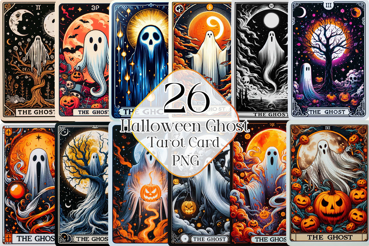 Ghost Tarot Card Sublimation, a Work Illustration by Dream Creation (Photo 1 of 4)