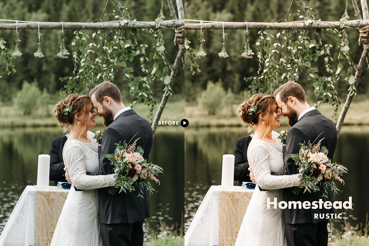 Homestead Wedding Lightroom Presets, a Preset Add-On by Presetrain Co. (Photo 2 of 9)