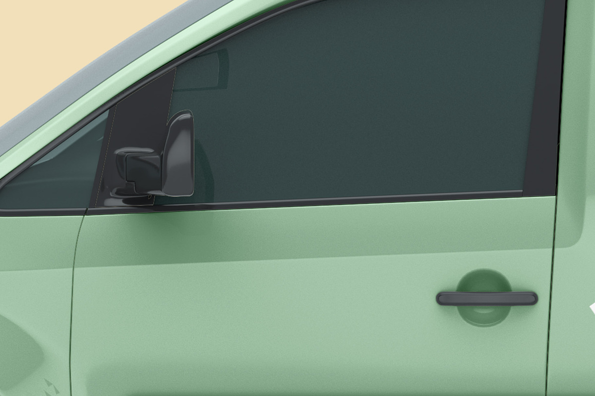 Mini Van Mockup - 6 views, an Advertising Mockup by Illusiongraphic (Photo 18 of 20)