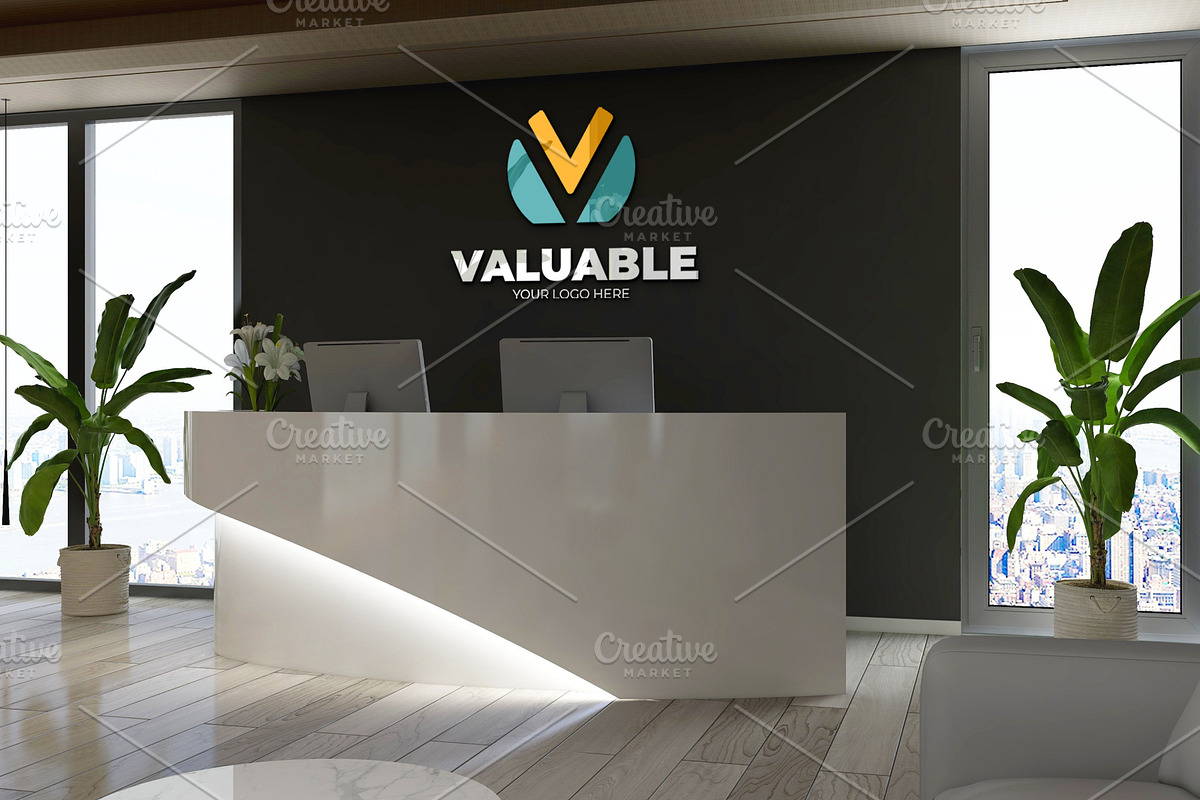 Modern Office Logo Mockup - PSD, a Product Mockup by Ayy (Photo 10 of 16)