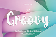 Groovy | Script Font, a Script Font by Scratchones (Thumbnail 1 of 8)