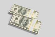 Money Stack Mockup, a Print Template by safrizalstudio (Thumbnail 4 of 4)