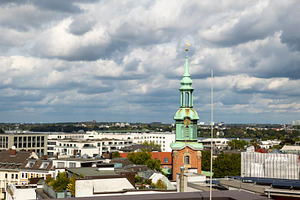 Hamburg, Germany, September 12, 2026 — View over city rooftops