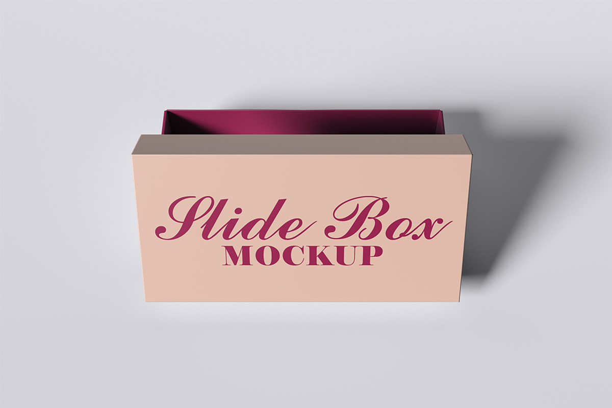 Slide Box Mockup, an Advertising Mockup by xavier_studio (Photo 3 of 5)