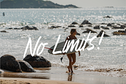 Kahuna brush script font, a Script Font by zansari foundry (Thumbnail 5 of 6)