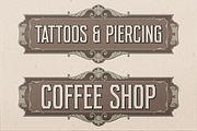 AM Wristen & Ornaments (Disc 20%), a Serif Font by Akarmati (Thumbnail 9 of 13)
