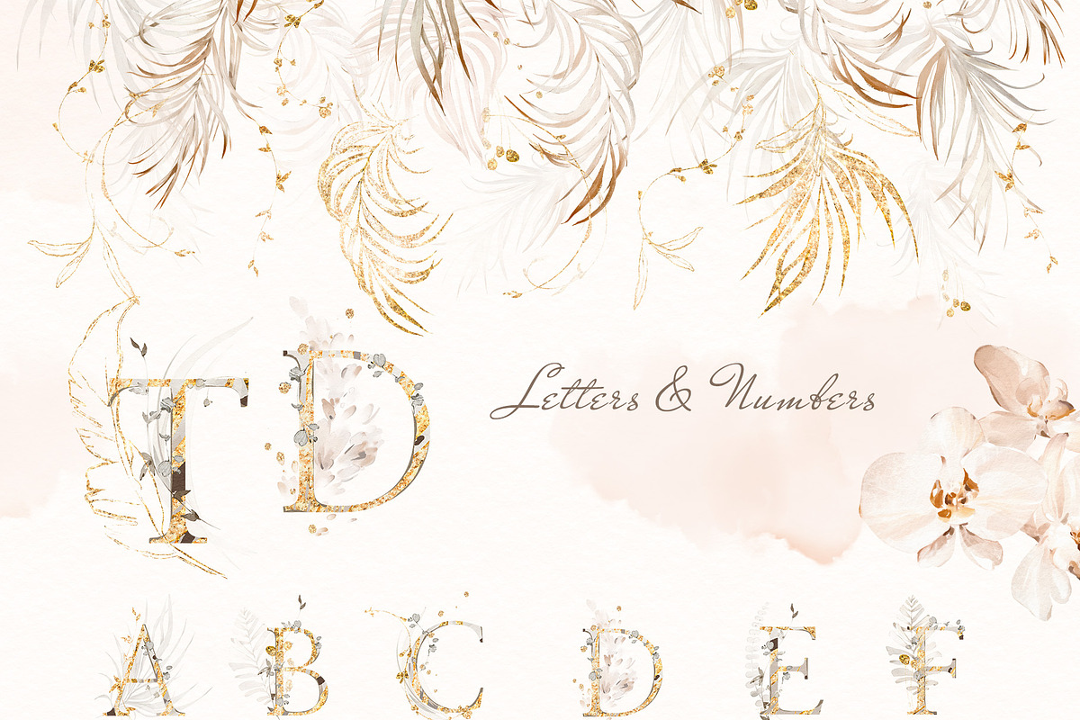Tropical Watercolor Creamy Set, an Illustration by Lisima (Photo 7 of 11)