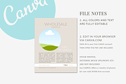 CANVA Wholesale Catalog Template, a Magazine Template by Digiluxe (Thumbnail 2 of 5)