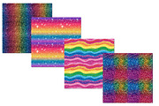 Rainbow Glitter Backgrounds, an Illustration by Designworld (Thumbnail 4 of 4)
