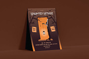 Haunted House Flyer, a Flyer Template by FaraHelal (Thumbnail 2 of 3)