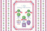 Topiary Boxwood Chinoiserie 4 July, a Graphic by LABFcreations (Thumbnail 1 of 4)