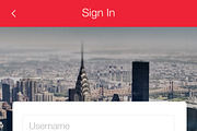 SignUp / Login - Mobile Form UI kit, an UI Kit Template by hoangpts (Thumbnail 5 of 42)