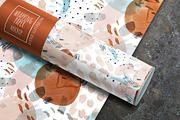 Wrapping paper mockup, a Mockup by ⚞ Kind Illustration ⚟ (Thumbnail 4 of 6)