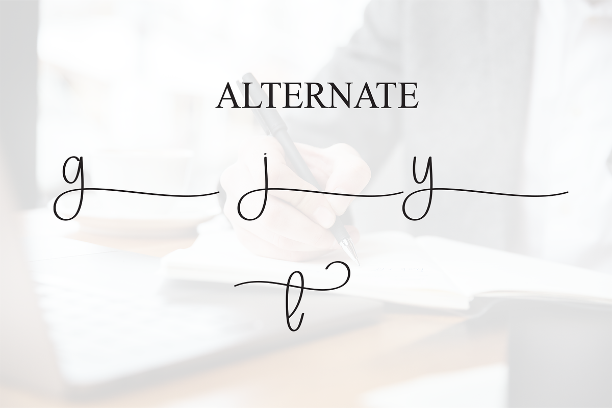 Book Signature | Script Font, a Handwritten Font by Scratchones (Photo 8 of 9)
