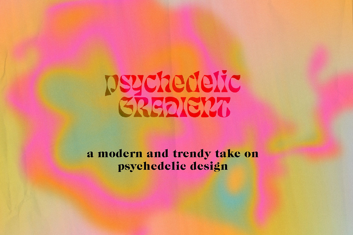 Psychedelic Gradient - 70s design, a Gradient Add-On by Dear Darling Design (Photo 15 of 15)