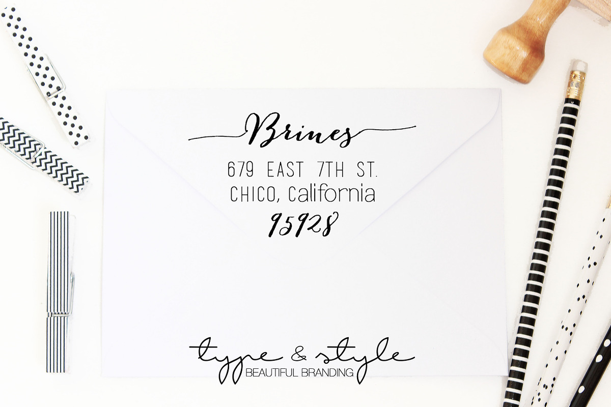 Styled Card Mock Up | Stock Photo, a Print Template by Type & Style