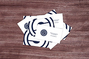 Business cards mockup, a Print Template by OOS Design (Thumbnail 6 of 8)