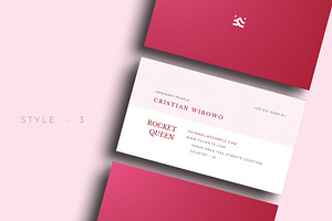 Feminine Business Card - V.49