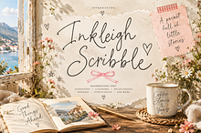 Inkleigh Scribble – Handwritten Font