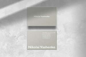 Modern Business Cards Template, a Business Card Template by Nowshinz Shoma