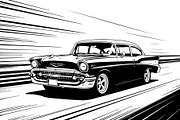 Vintage Speed Car SVG Bundle, an Object Graphic by Creativeshirt (Thumbnail 12 of 12)