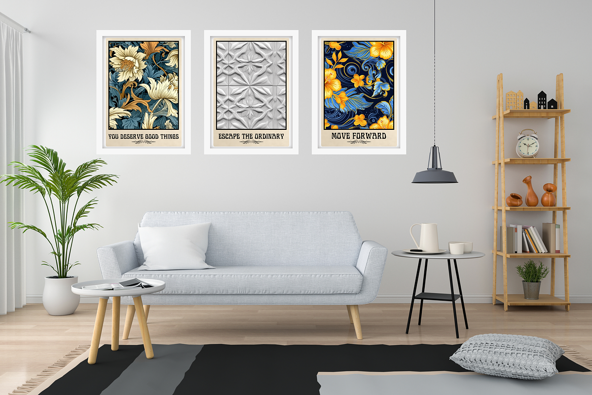 35 Vintage Floral Affirmation Prints, a Decorative Illustration by Emerald Eyes Design (Photo 7 of 9)