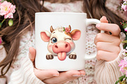 Quirky Animal Peeking Clipart, an Illustration by RobertsArt (Thumbnail 5 of 7)