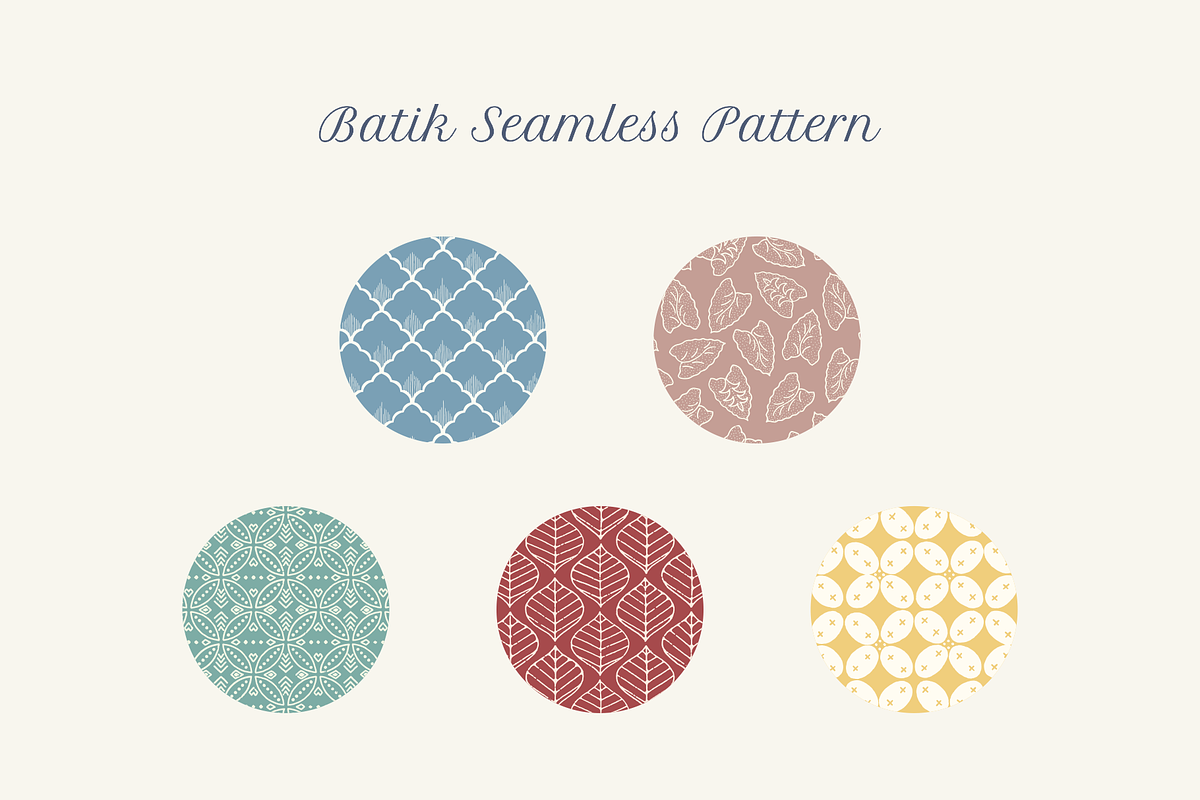 Indomalaya Batik Seamless Patterns, a Pattern Graphic by Storyteller Imagery (Photo 3 of 12)