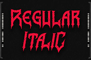 Ravenmorth – Black Metal Gothic Font, a Blackletter Font by Letterara (Thumbnail 6 of 11)