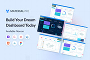 MaterialPro Bootstrap Admin Template, a Bootstrap Template by WrapPixel (Thumbnail 1 of 8)