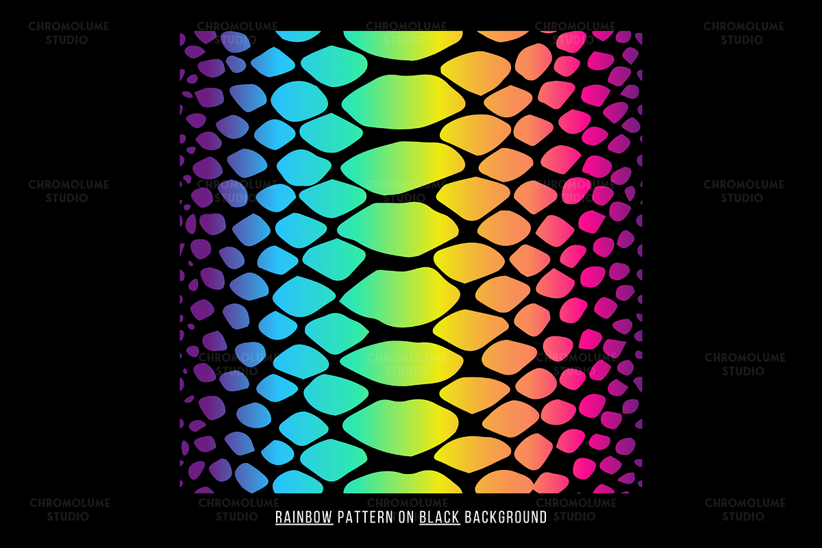 Rainbow Animal Print Digital Paper, a Pattern Graphic by Chromolume Studio (Photo 13 of 39)