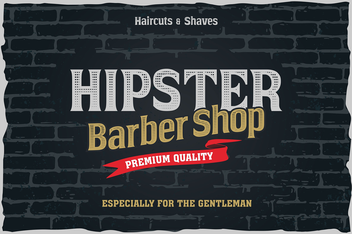 Bourbon vintage font, a Font by Fractal fonts & graphics (Photo 4 of 7)