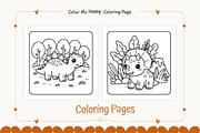 Dinosaur Coloring Pages for Kids, an Animal Illustration by Ink Gallery (Thumbnail 4 of 6)