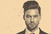 Engraving Art Photoshop Effects, a Brushes & More by INTENTFX (Thumbnail 8 of 27)