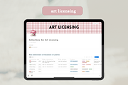 Notion artist planner, a Design Template by Petite Zakka Boutique (Thumbnail 9 of 9)
