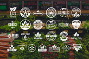 Eco and Natural Logo and Badges, a Branding & Logo Template by Lustra Frisk (Thumbnail 3 of 3)