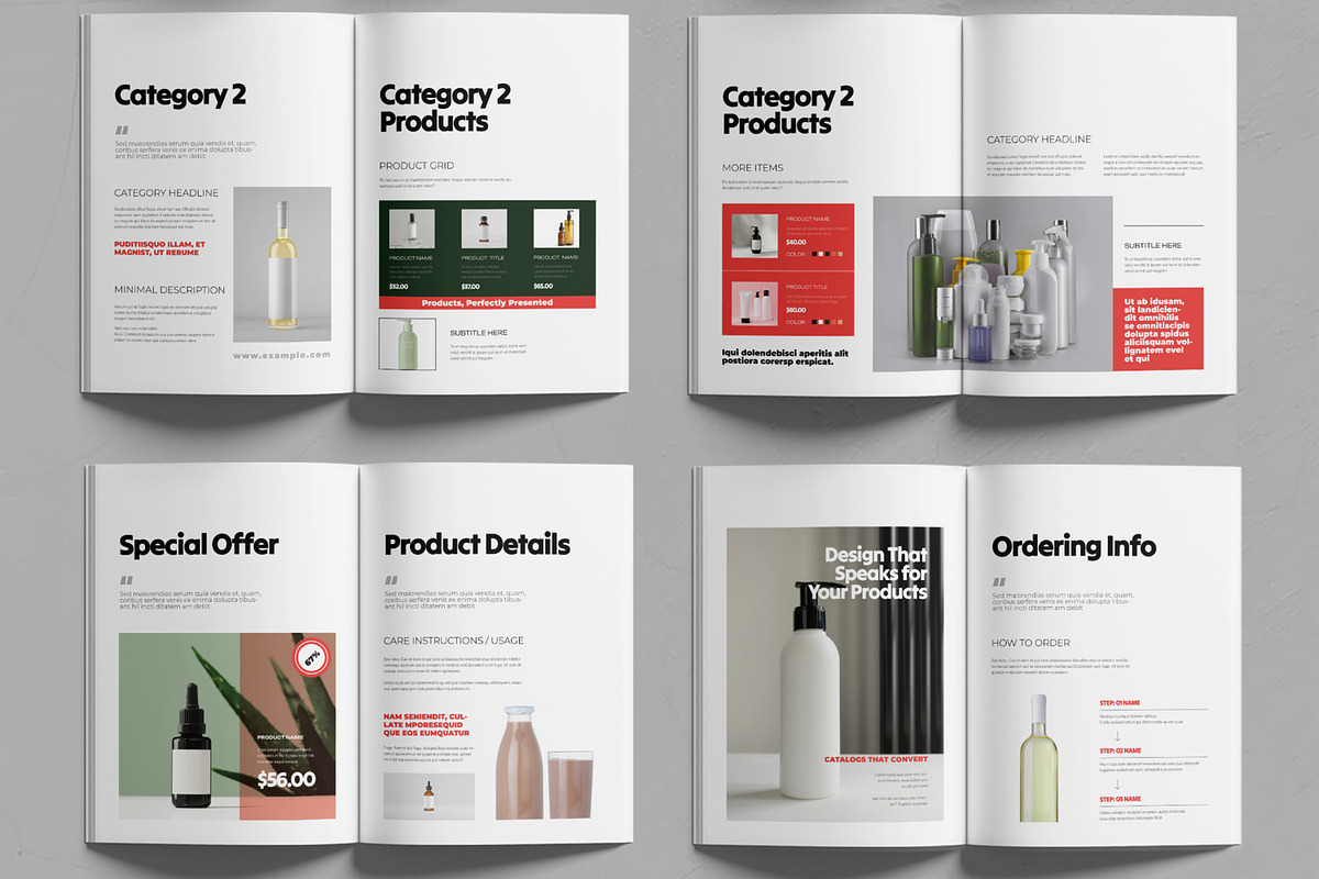 Product Catalog Book Design Template, a Brochure Template by MightyDesign (Photo 3 of 6)