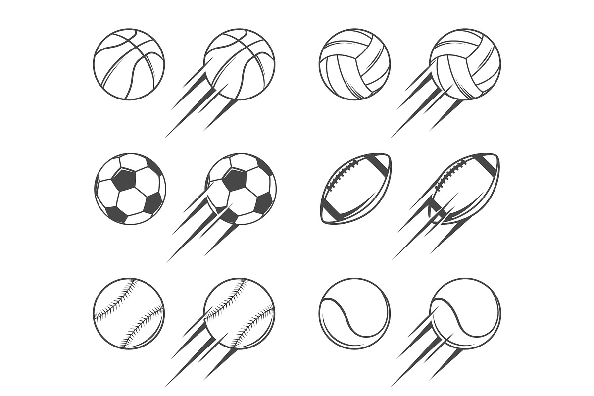 Sport balls, an Illustration by Cmeree (Photo 3 of 3)