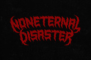 Medicine Drops - Death Metal Font, a Blackletter Font by Multype Studio (Thumbnail 7 of 12)