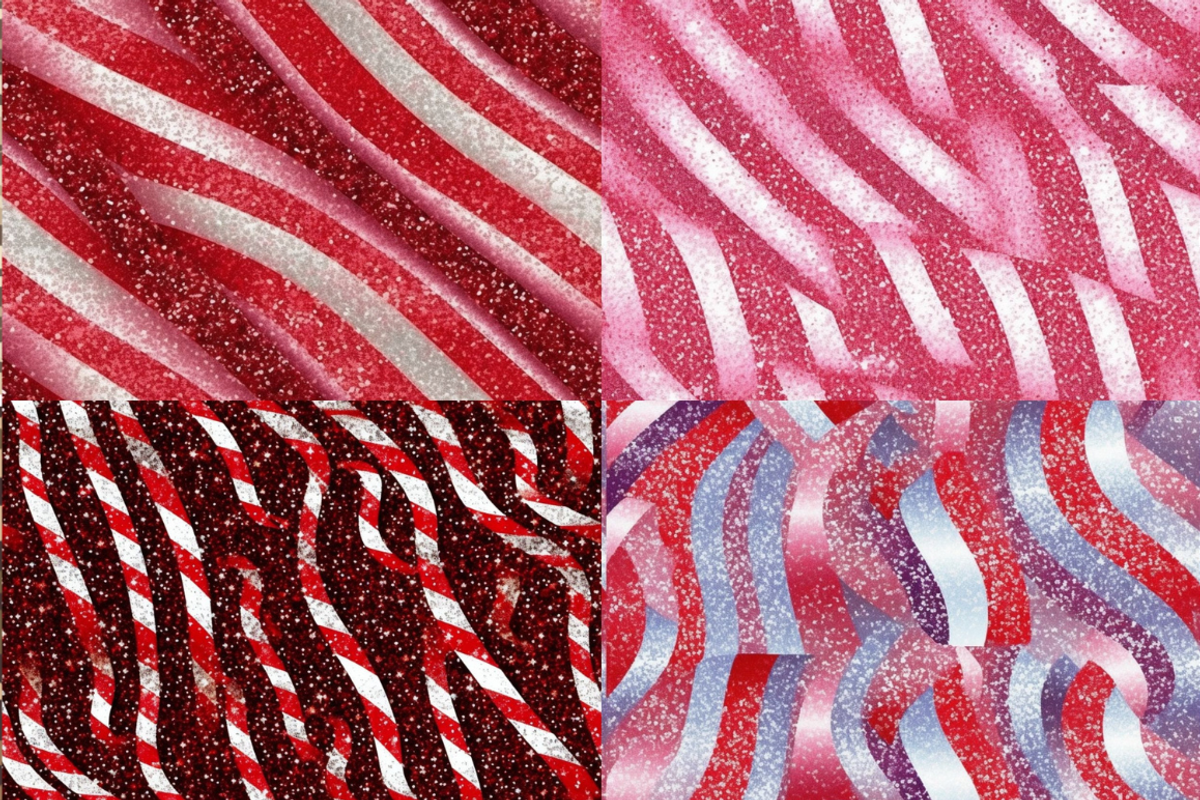 Glitter Striped Candy Seamless, a Pattern Graphic by PrintablesByFranklyn (Photo 6 of 8)