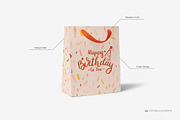 Cub Size Gift Bag Mock-up, a Print Template by Branda Keeps (Thumbnail 4 of 17)