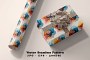 Colorful Liquid Watercolor Vector, a Pattern Graphic by one-touch (Thumbnail 7 of 10)