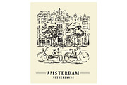Amsterdam Hand Drawn Sketches, an Illustration by Penndpaper (Thumbnail 9 of 16)