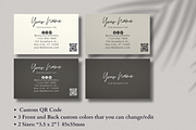 Business Card Lash Editable in Canva, a Business Card Template by KnowyourLabel (Thumbnail 4 of 5)