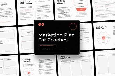 Marketing Plan Creator for Coaches, a Templates & Theme by AndrewPixel