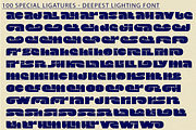 Deepest Lighting Font, a Sans Serif Font by 177Studio (Thumbnail 7 of 8)