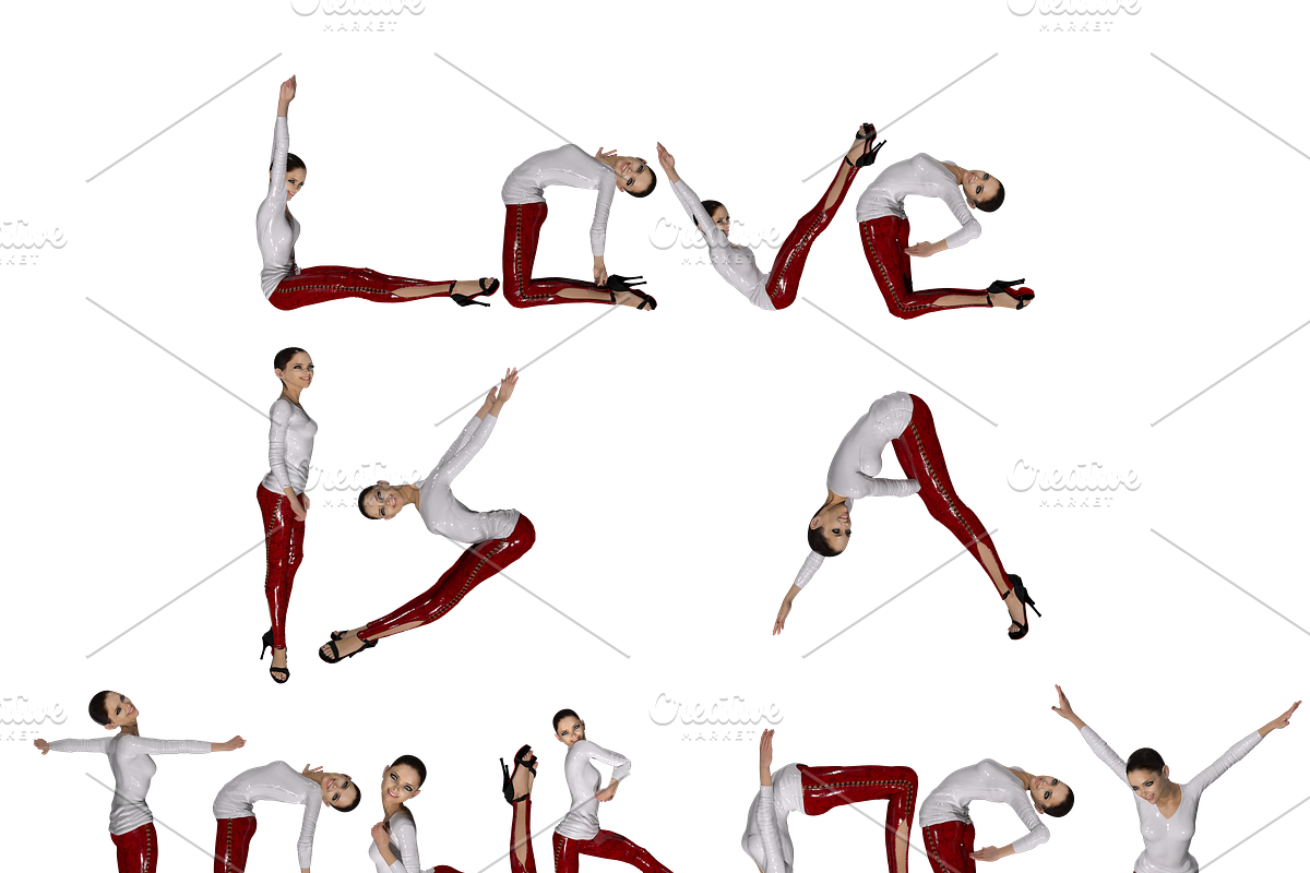 Human Alphabets preview 2