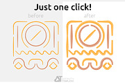 Ropes Brush Pack for Affinity Apps, a Brush Add-On by Affinity Templates (Thumbnail 3 of 7)
