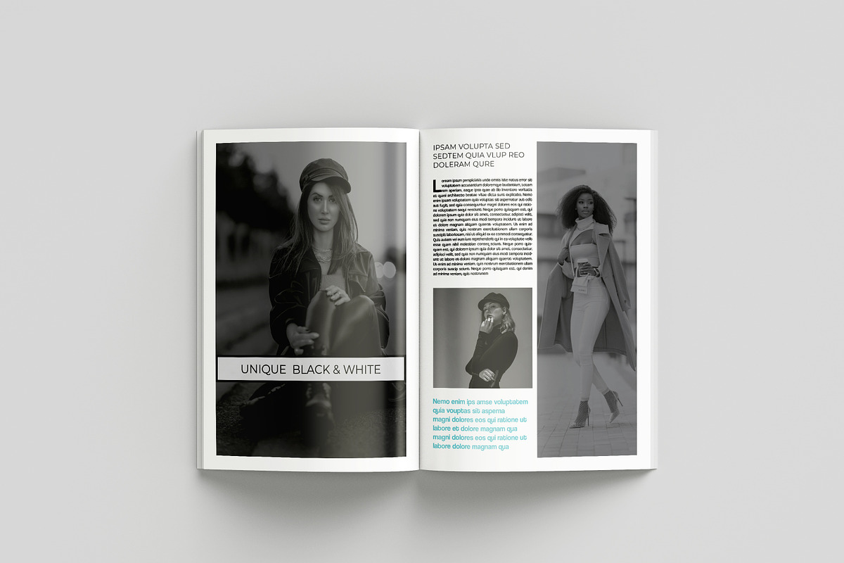 Minimal Fashion Magazine, a Magazine Template by Template Shop (Photo 13 of 17)
