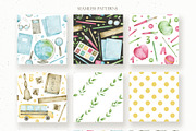 Watercolor School set, an Object Graphic by OrangePeafowlArt (Thumbnail 10 of 15)